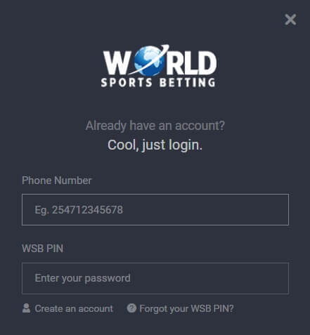 World Sports Betting Login