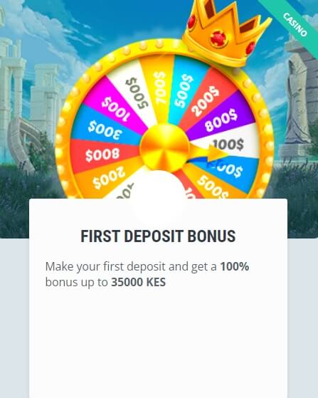 Casino registration bonus