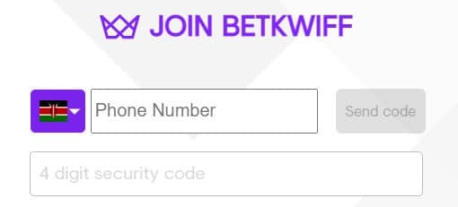 Kenya Betkwiff Registration
