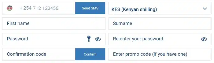 Process Of Registration 1xBet