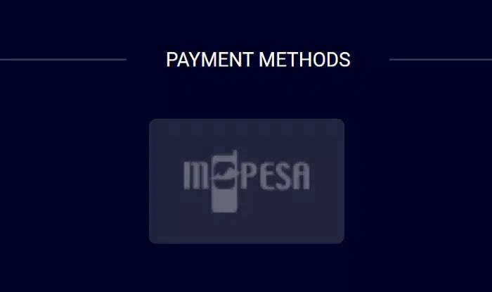 BetAfriq Payment Methods