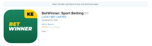 betwinner ios app store