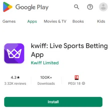 betkwiff android app