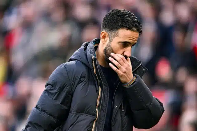 Man. United Head Coach Rúben Amorim during the Premier League 2024/25