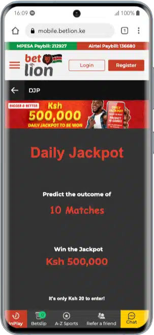 Get your Daily Jackpot with BetLion 