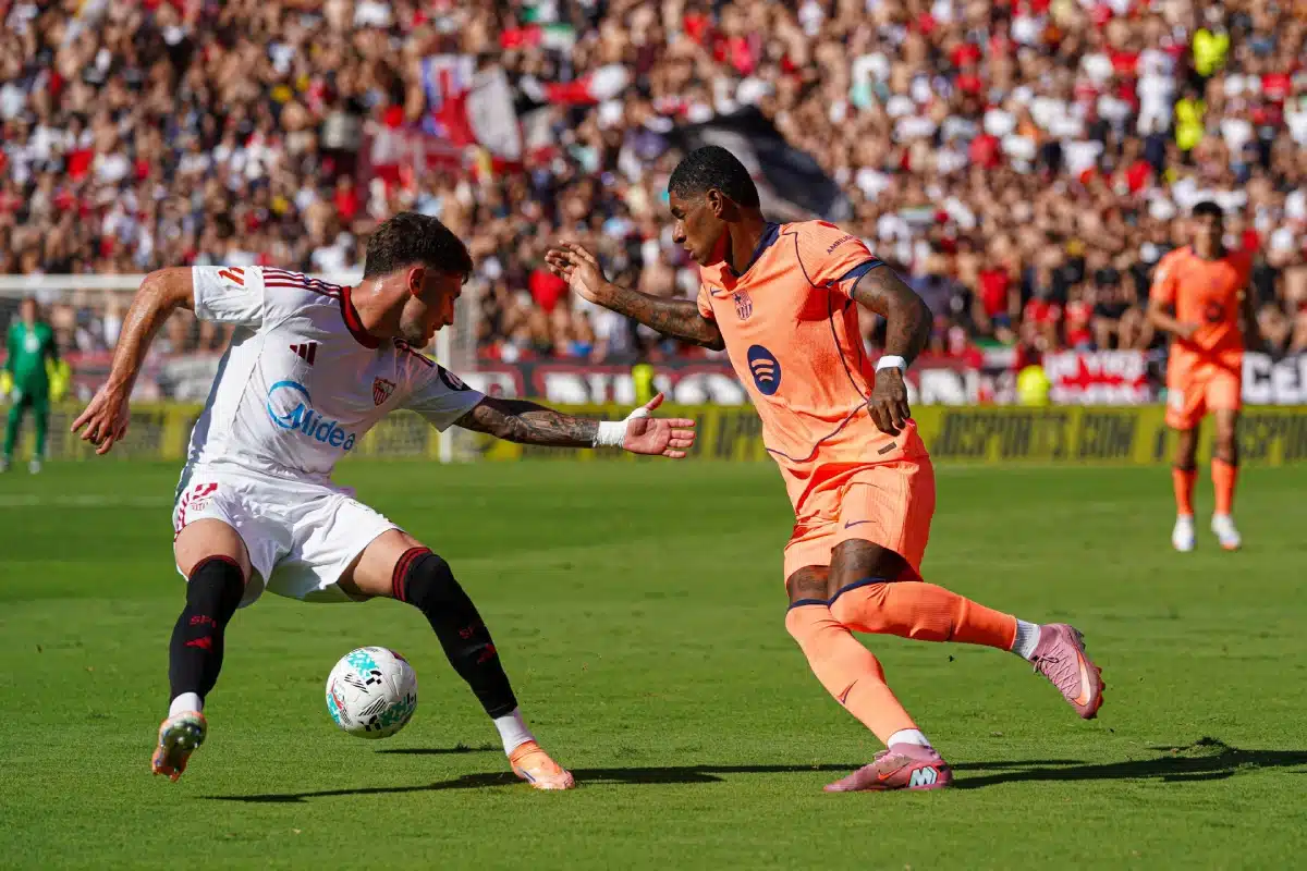 Marcus Rashford (FC Barcelona) during LaLiga match, October 2025