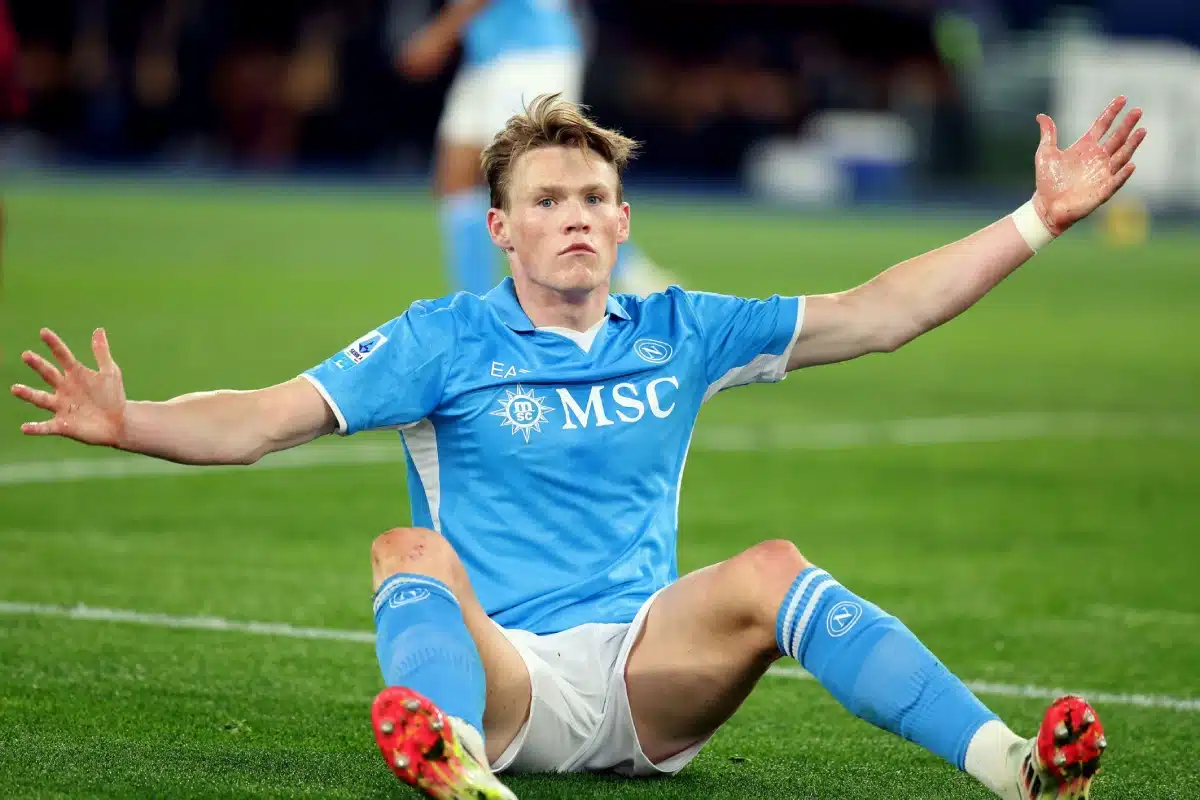 Scott McTominay of Napoli during the Italian football championship Serie A, 2025
