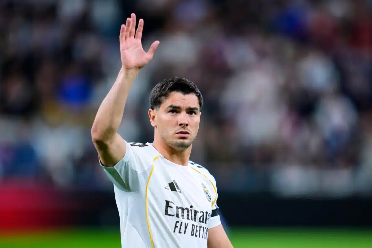 Diaz of Real Madrid during the La Liga EA Sports match