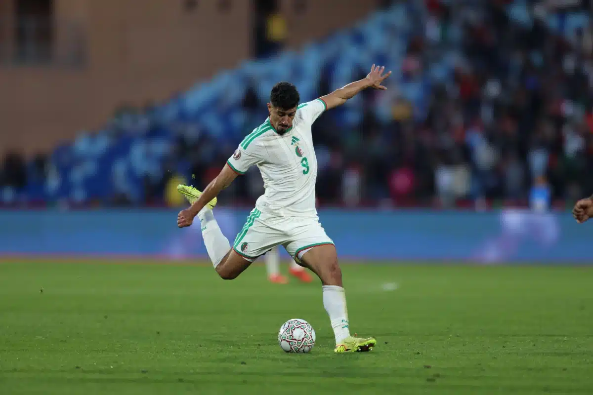 Baghdad Bounedjah of Algeria National team, 10 January 2026