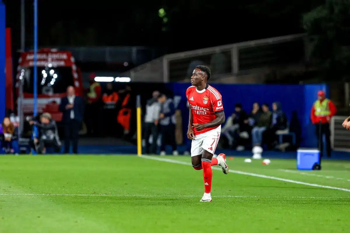 Bruma of SL Benfica during a Primeira Liga match, 16 May 2026