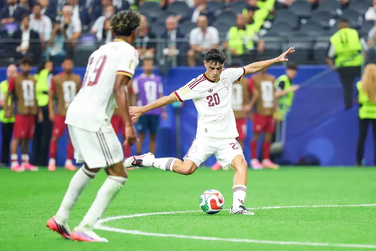 Pedri of Spain during the Round of 16 WC match between Portugal and Spain, July 06, 2026
